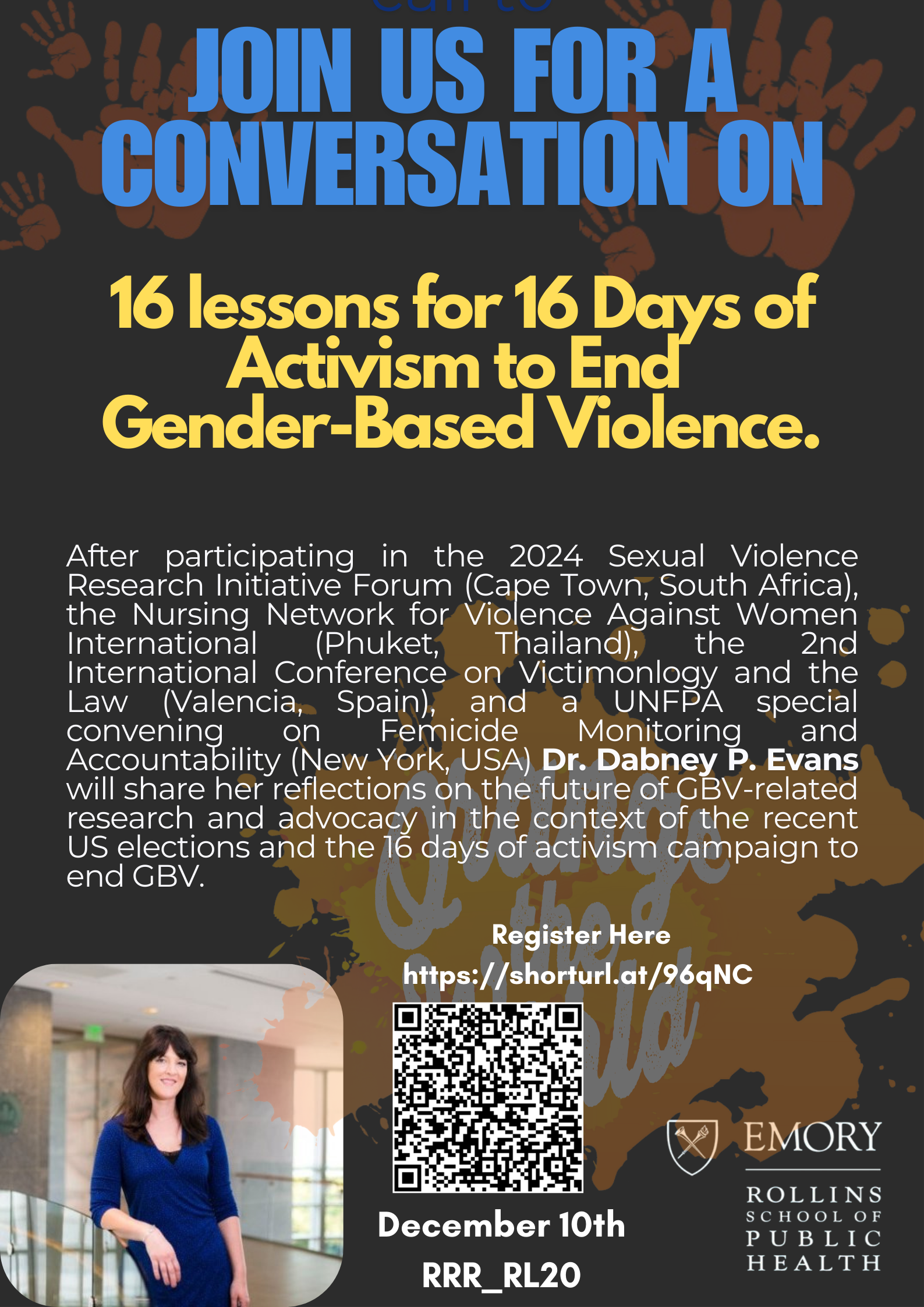 16 Lessons for 16 Days of Activism to End Gender-Based violence