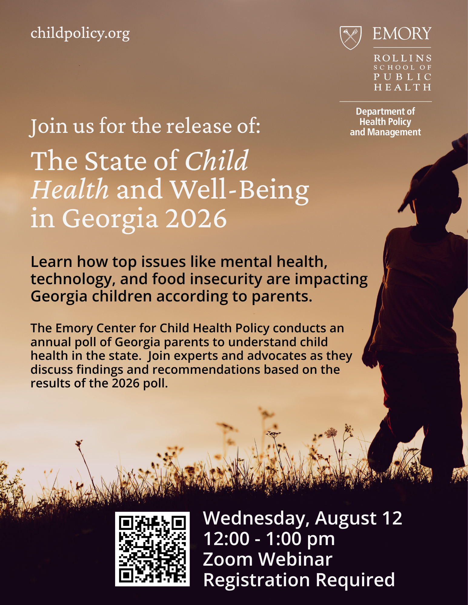 State of Child Health and Well-Being in Georgia 2026 Webinar